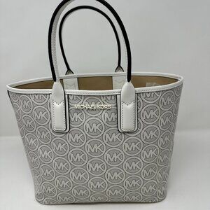 NWT: Michael Kors Optic White Jodie Tote